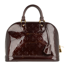 Vintage Alma PM, Vernis Leather, Burgundy, FL4019 (2009), CL/L/K, 3*